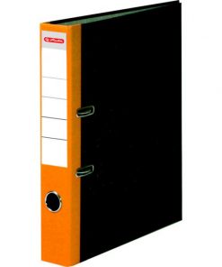 Zakladač pákový Herlitz Mramor 5cm žltý