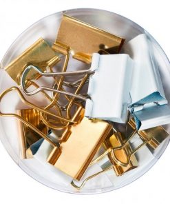 Klipy na dokumenty Herlitz Pure Glam 12ks mix veľkostí a farieb