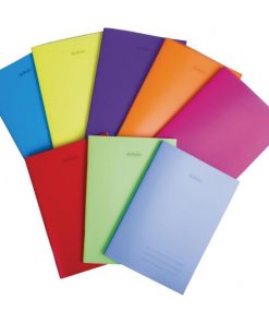 Zošit Herlitz 464, A4, s PP obalom, mix farieb