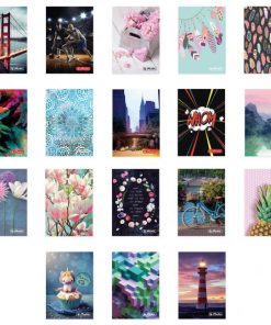 Puzdro na karty Herlitz 8 listov, mix motívov