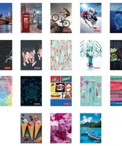 Puzdro na karty Herlitz 6 listov, mix motívov