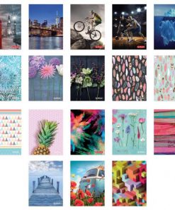 Puzdro na karty Herlitz 6 listov, mix motívov