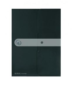 Plastový obal A4 s cvočkom Herlitz Easy Orga čierny