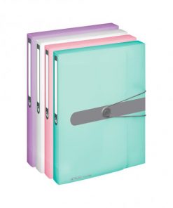 Plastový box s gumičkou Herlitz A4 PP lila
