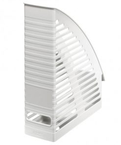 Stojan na časopisy Herlitz sivý