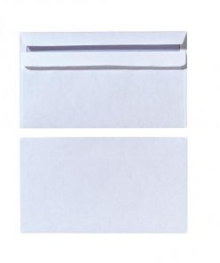 Poštové obálky DL Herlitz samolepiace s vnútornou potlačou, biele, 25 ks