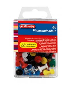 Napichovacie špendlíky Herlitz mix farieb 60ks