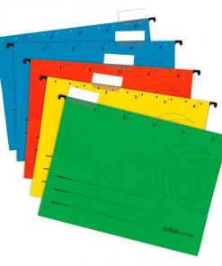 Závesný obal Herlitz otvorený na oboch stranách 5ks mix farieb