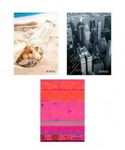 Záznamová kniha Herlitz A5 96 listov linajková mix motívov