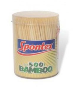 Špáradlá bambusové Spontex 500 kusov