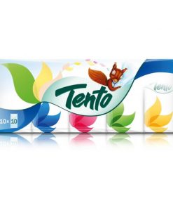 Papierové vreckovky Tento 10 x 10 bal.