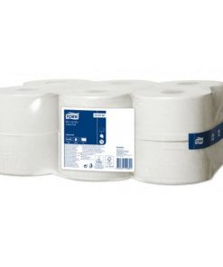 Toaletný papier 1-vrstv. TORK Mini Jumbo 19 cm, návin 240 m, prírodný biely, T2 (12 ks)