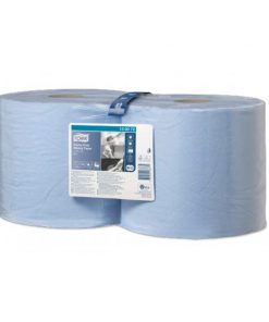 Priemyselné utierky v rolke 2-vrstv. TORK Heavy Duty modré W1/W2, návin 170 m (2 ks)