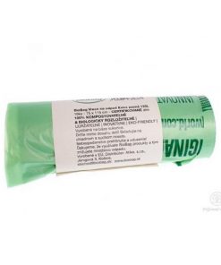 Vrecia kompostovateľné BioBag na odpad 125 ℓ extra pevné 10 ks