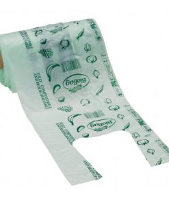 Taška kompostovateľné BioBag na nákup 42 x 34 cm 300 ks