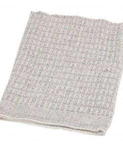 Handra na podlahu tkaná Cedric 65 x 50 cm biela