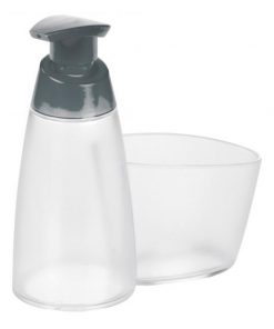 Dávkovač saponátu CLEAN KIT 350ml s oddelenim pre hubku