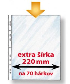 Euroobal Karton PP economy A4 maxi extra široký 50mic 50ks