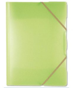 Plastový obal s gumičkou Karton PP Opaline, zelený