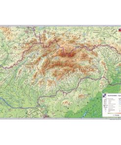 Podložka na stôl KARTON PP s mapou Slovenska 40x60cm