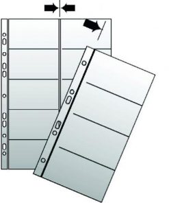 Náhradné obaly do vizitkára A5 KARTON PP 10ks