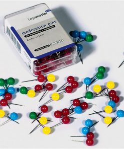 Napichovacie špendlíky guľaté Legamaster 6mm mix farieb 200ks