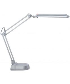 Lampa stolná LED MAUL Atlantic strieborná