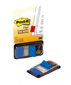 Záložky Post-it Index široké 25,4x43,2 modrá
