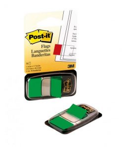 Záložky Post-it Index široké 25,4x43,2 zelená