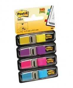Post-it index úzky, 11,9x43,1 mm, neónové farby