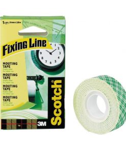 Scotch® Obojstranná montážna páska do interiéru, 19 mm x 1,5 m