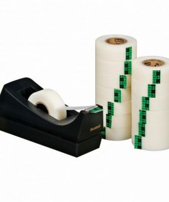 Lepiaca páska Scotch Magic neviditeľná popisovateľná 900 14ks + dispenzor zdarma