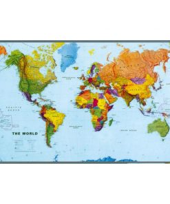 Mapy nástenné, závesný systém