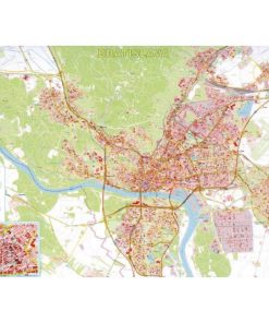 Mapa Bratislava s registrom 1:15.000