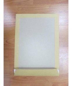 Poštové tašky B4 s páskou,s kartónovou zadnou stranou hnedé