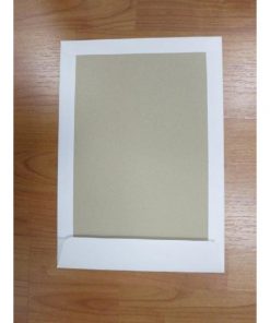 Poštové obálky C4 s páskou, s kartónovou zadnou stranou biele