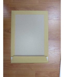 Poštové obálky C4 s páskou, s kartónovou zadnou stranou hnedé