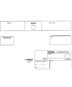 Poštové obálky C4 s páskou, do VR bez OD biele, 250 ks