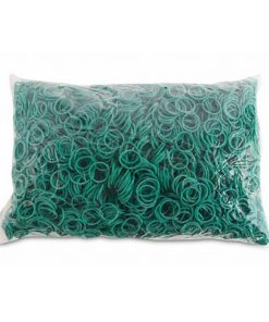 Gumičky Office Products 20mm 1kg zelené