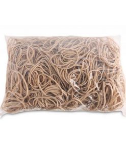 Gumičky Office Products 50mm 1kg prírodná farba