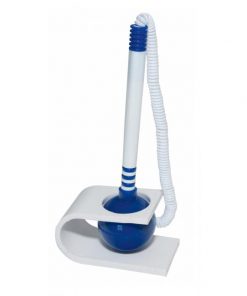 Pero so stojanom Office Products plastové modro-biele vertikálne