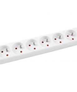 Predlžovací kábel Office Products so 6 zásuvkami 5m