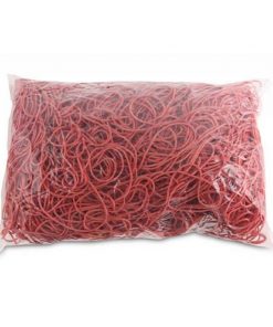 Gumičky Office Products 80mm 1kg červené
