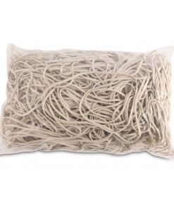 Gumičky Office Products 130mm 1kg biele