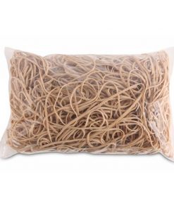 Gumičky Office Products 130mm 1kg prírodná farba