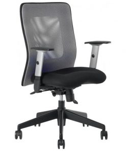 Kancelárska stolička CALYPSO antracitová