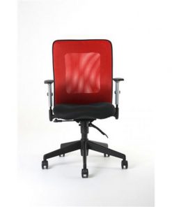 Kancelárska stolička CALYPSO červená