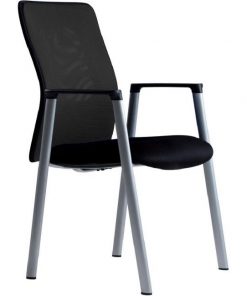 Rokovacia stolička CALYPSO MEETING čierna