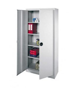 Kovová skriňa univerzálna KS 195 sivá