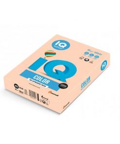 Farebný papier IQ color lososová pastelová SA24, A4, 80g